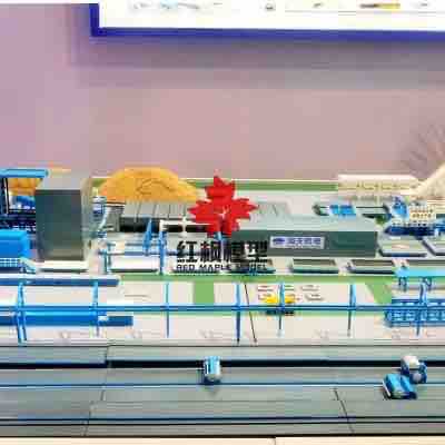 山東海天機(jī)電工廠沙盤