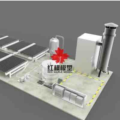 太陽(yáng)能轉(zhuǎn)化裝置沙盤(pán)