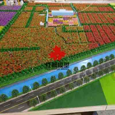 植物花卉園種植沙盤