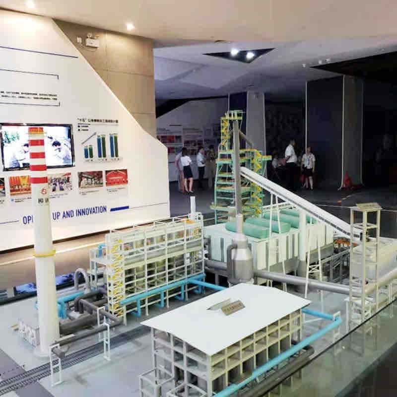 沙盤(pán)模型中植被的制作與搭配