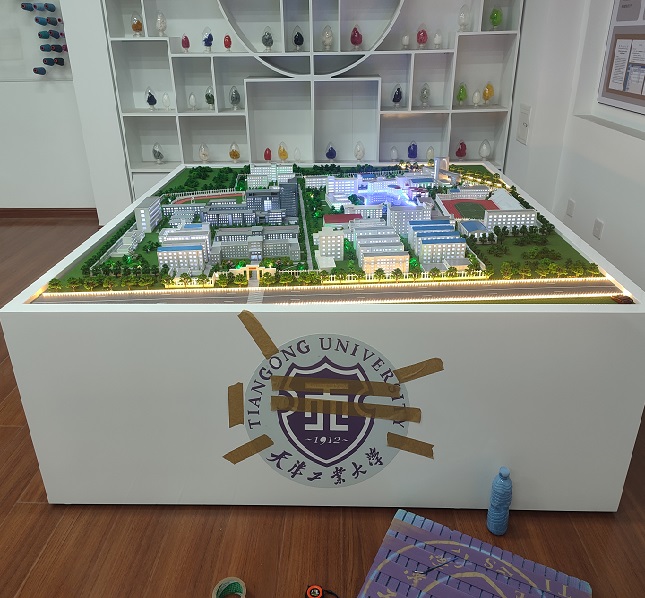 學(xué)校校區(qū)規(guī)劃沙盤(pán)