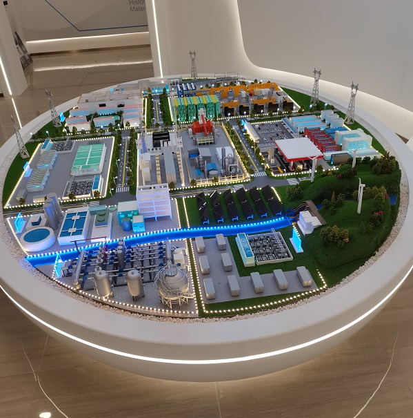 產(chǎn)城融合示范區(qū)沙盤