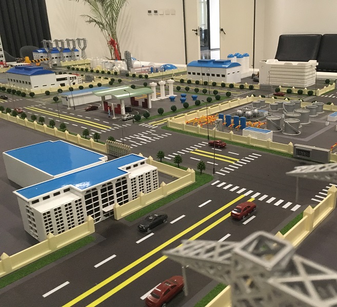 城市共同配送中心沙盤(pán)