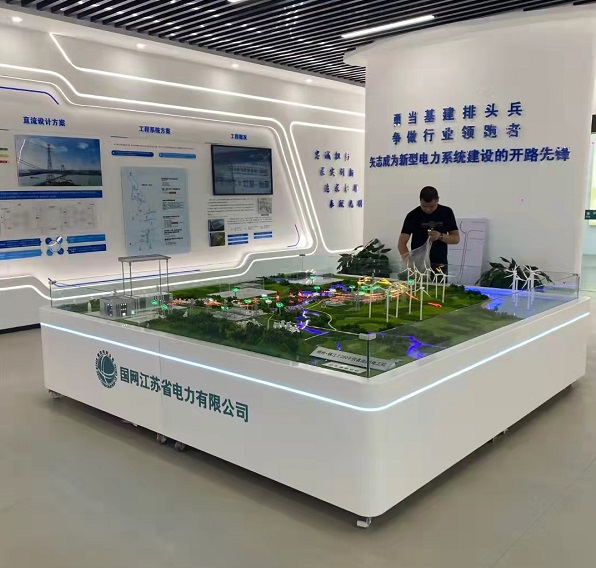 海上風(fēng)電裝備沙盤