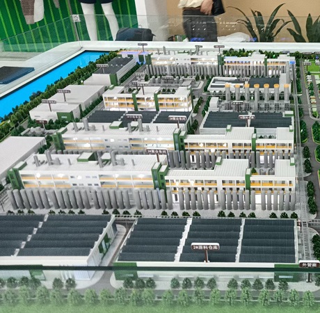 綠色低碳物流園沙盤(pán)